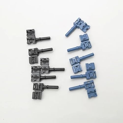 10pcs HFBR-4531Z HFBR-4533Z HFBR-4535Z Plastic Optical Fiber Connector(5 Black and 5 Bule)