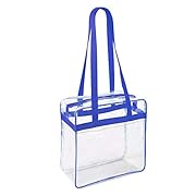 blue clear bag