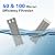 Solimeta Spin Down Sediment Filter with Pressure Reducer and Pressure Gauge, 50/100 Micron Precision, 3/4" NPT