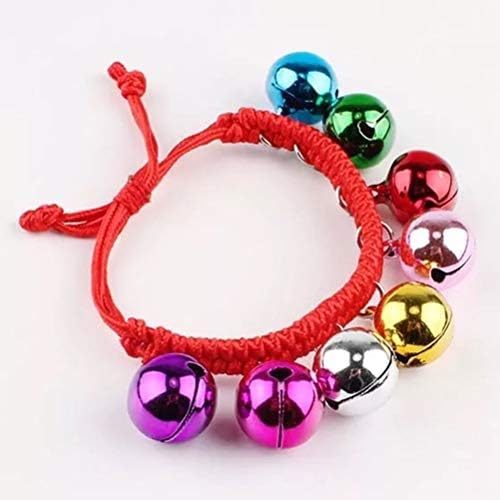 300 Pcs Jingle Bells, Small Colourful Bell Tinkle Bell for Christmas Decorating (3 sizes)