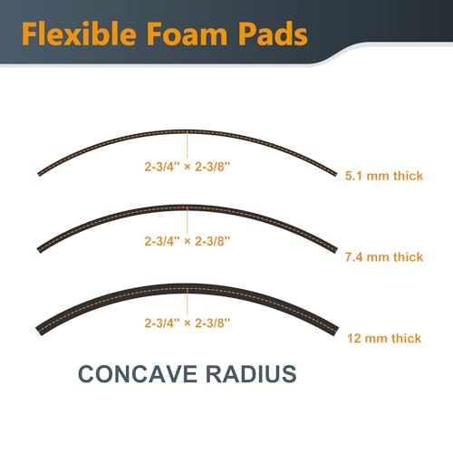 image for POWERTEC 71441 Flexible Contour Sanding Grips Set w/ 3 Flexible Foam P