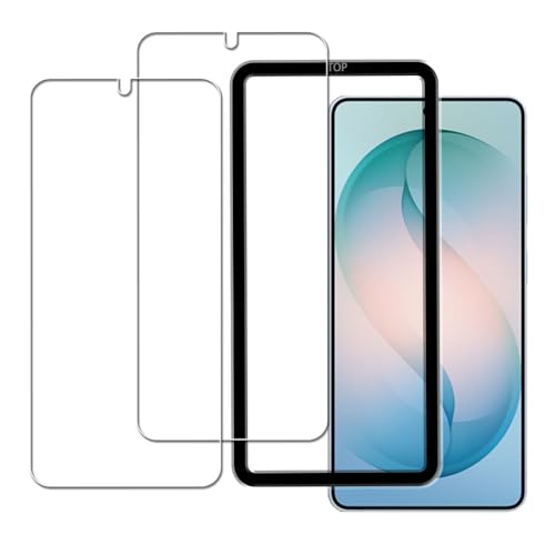 �Ή� Samsung Galaxy S26 �p�� �K���X�t�B���� ���{���Ɏq�f�ސ� 9H�d�x�����K���X �ی�t�B����, 2���Z�b�g+�K�C�h�g�t��