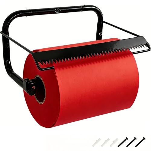 Jumbo Roll Wall Mounted Shop Paper Towel Holder, Wiper Dispenser for Garage and Industrial Use,16.5