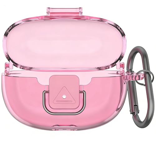 KOMININA For SHOKZ OpenDots ONE �P�[�X TPU��̌^ �N���A �C���z���P�[�X ���S���b�N�݌v �h�o �ϏՌ� �����h�~ �����[�d�\ �J���r�i�t�� SHOKZ OpenDots ONE�Ή� �J�o�[ (�s���N)