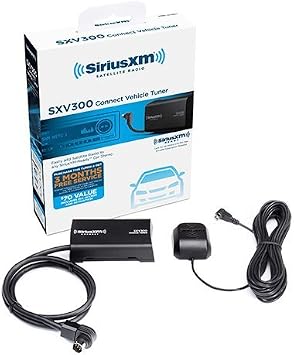JVC KD-T925BTS CD Receiver Featuring Bluetooth, Front & Rear Dual USB, Sirius XM, Amazon Alexa, 13-Band EQ, Variable-Color Illumination, with SXV300v1 Satellite Radio Tuner