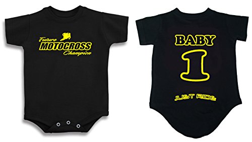 JUST RIDE Future Motocross Champion Baby Infant One Piece Creeper Personalized