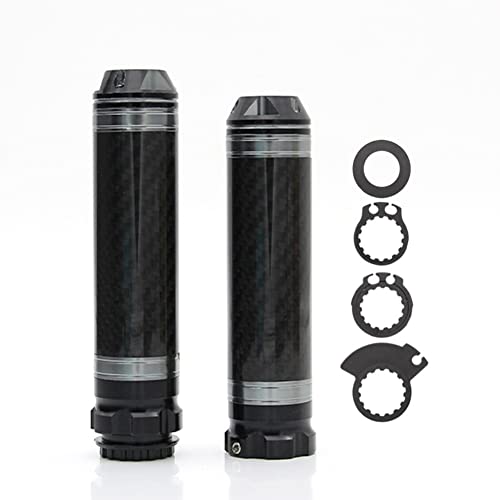 CuisinSmart 1 Juego de empuñaduras de Manillar de Motocicleta, empuñaduras de Repuesto para Bicicleta, compatibles con Piezas modificadas U + bn1s Uqi (Color Titanio) Cover