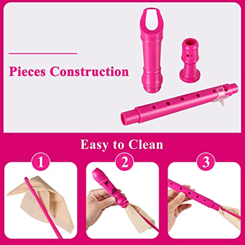 image for Eastrock Recorder Instrument German Style Soprano Recorder 3 Pieces fo