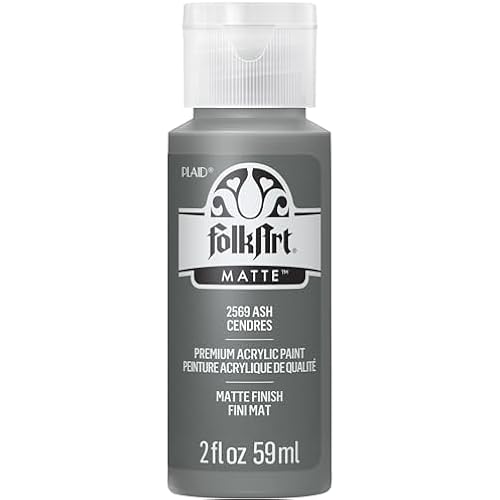 FolkArt 2569 Acrylic Paint, 2 Ounce, Ash
