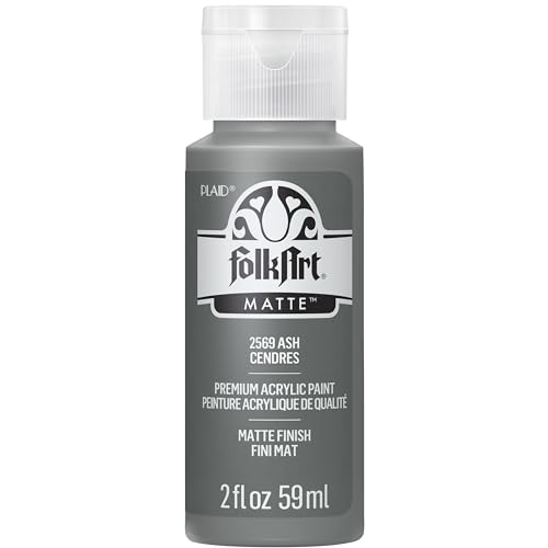 Image of FolkArt 2569 Acrylic Paint, 2 Ounce, Ash