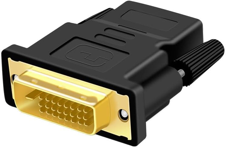 MaxRenard DVI to HDMI Adapter, HDMI Female to DVI (1+24), M/F Converter ...