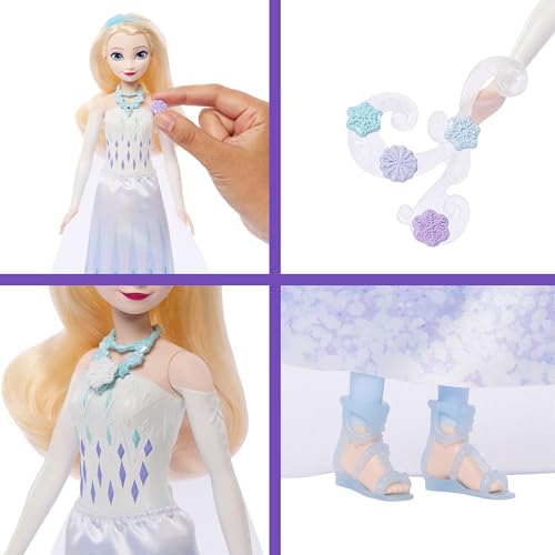 Mattel Disney Frozen 2 Elsa Fashion Doll Surprise Set, Spin & Reveal - image 3