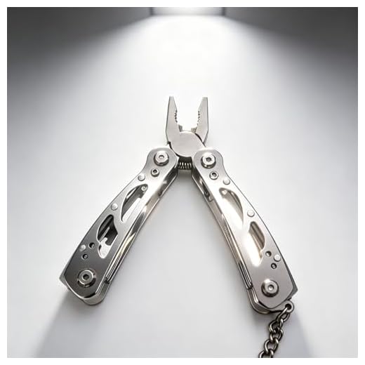 【 Convenient 】 2026 new compact folding multifunctional tool - keychain design stainless steel tool for daily carrying and outdoor preparation