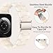Lerobo Resin Watch Band Compatible with Apple Watch Band for Women 40mm 38mm 41mm 42mm 44mm 45mm 46mm 49mm,Fashion Lightweight Tortoise Wristband Strap for iwatch Series 10 9 8 7 6 5 4 3 2 1 SE