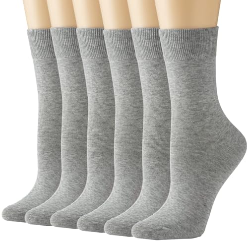 Image of Losa Kute Womens Crew Socks For Women Size 7-9 Women's Cotton Sock