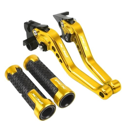 Leviers de remplacement réglables jaune pour guidon PCX 2010-2020