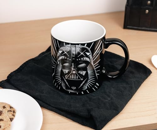 Taza de cerámica Star Wars Darth Vader y Stormtrooper 20 oz miniatura 6