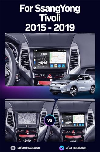 Autoradio double DIN Android 12 écran tactile 9 pouces avec commandes au volant - 7