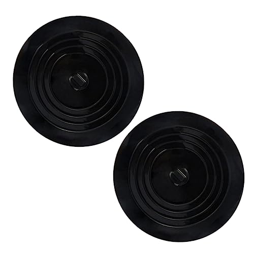 ARTIBETTER 2Pcs Silicone Bathtub Stoppers Drain Covers for Kitchen Bathroom Odor Blocker Easy to Use Non Floating for Flat Smooth Surfaces
