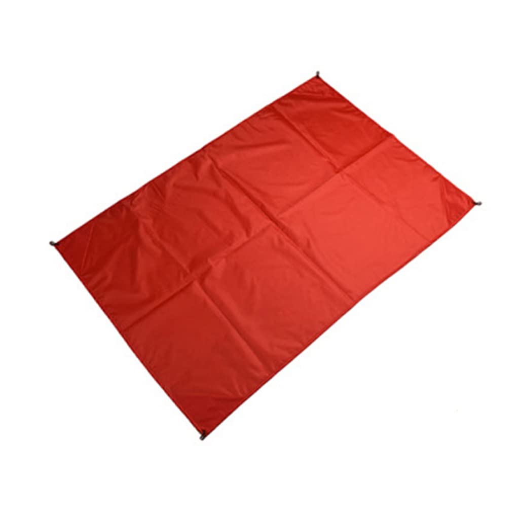 Tappetino da picnic campeggio parco coperta tappetino a esterno pieghevole tappetino da picnic portatile tappetino da spiaggia (Color : Red)