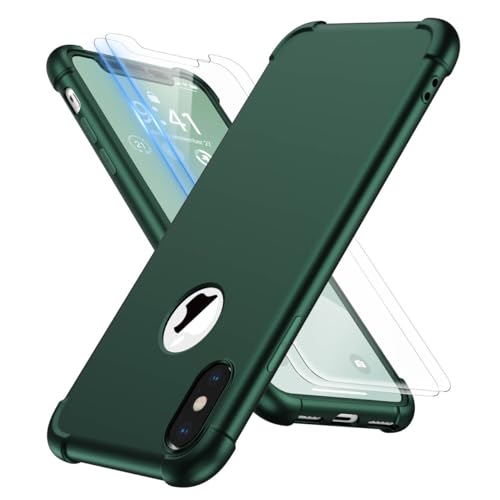 [Artigianato Squisito] Custodia Antiurto ORETech 360 robusta copre ogni pollice del corpo e schermo del vostro iPhone X/iPhone XS con solo 0,9 mm di spessore e 10 grammi per mantenere il tocco originale.