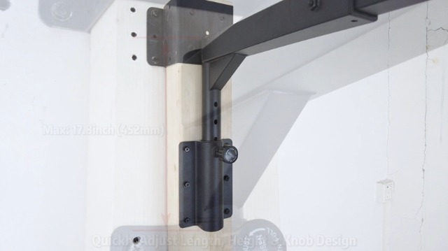 Supporto Da Parete Per Sacco Da Boxe Kipika – 61 Cm, Capacità 800 Lbs, Girevole 360° E Pieghevole