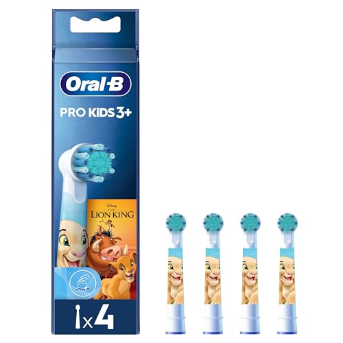Oral-B Pro Kids Toothbrush Heads Featuring Disney The Lion King, Pack of 4 Counts
