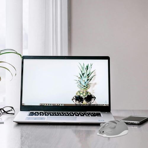 Ratón inalámbrico pequeño de alta precisión óptica con Bluetooth integrado para escritorio 3