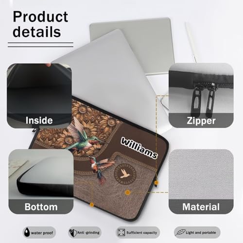 Maletín para portátil personalizado 17 pulgadas miniatura 6