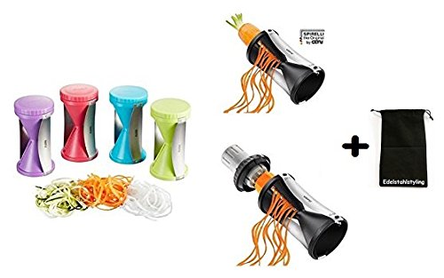 Preisvergleich Produktbild GEFU Spirelli Spiralschneider Stoffbeutel (rot)