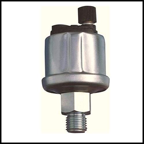 Fuel Pressure Gauge (0-150psi) - Electrical (Black dial/Black Bezel) with Pressure Sender