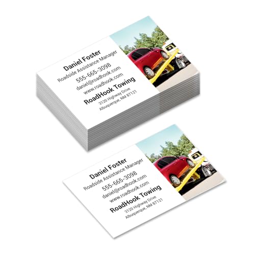 Custom Towing Cards Image