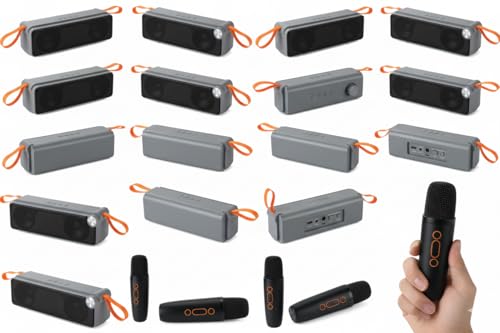 Image of PerfX Dynamic Sound & High Bass Trending Wireless Karaoke Speaker with Mic& Light TWS 8 W Bluetooth Speaker