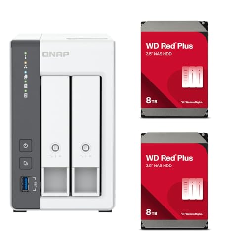 QNAP NAS TS-251+(4コア, 2Gb)&WD RED 2TBセット Amazon.co.jp: (Amazon.co.jp Exclusive) QNAP 2-bay NAS TS