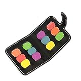 heaven2017 Artificial Leather Wallet Bag for Acoustic Electric Guitar Picks Holder Plectrum Storage...