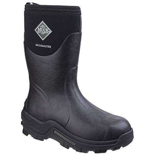 Muck Boot Mens Muckmaster Commercial Grade Casual Boots Mid Calf - Black