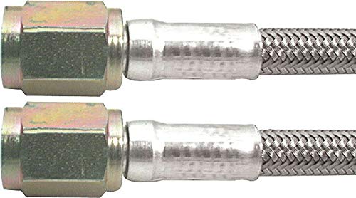 Allstar Performance ALL46300-120#3 Braided Steel Lines With -3 Ends, 120in