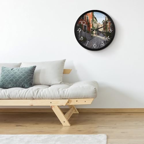 Horloge murale quartz décorative pour cuisine et bain - 5