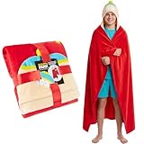 Design Attrayant : Chaque plaid polaire capuche présente un motif unique inspiré de vos personnages préférés. La capuche polaire protège du froid et ajoute une touche ludique et stylée.