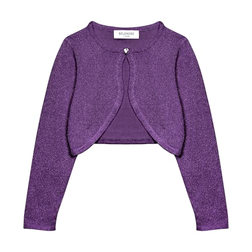 Image of BOLEROSE Girls Sparkle Long Sleeve Bolero