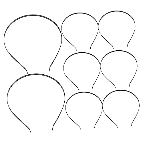 Cerchio per vuoto: 💖💖 semplici e attraenti, i cerchi per sono ottimi accessori per fai te per le donne per creare le proprie acconciature.