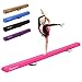 FBSPORT 9ft Balance Beam: Folding Floor Gymnastics Equipment for Kids Adults,Non Slip Rubber Base, Gymnastics Beam for Training, Practice, Physical Therapy and Professional Home Training