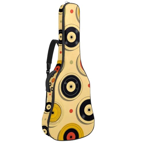 Sac pour guitare étanche avec couche de protection antichoc et poches