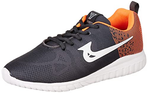 Fusefit Comfortable Mens Louis Running Shoe Grey/Orange (B0999GKLDS) Amazon Price History, Amazon Price Tracker