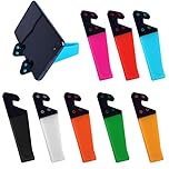 Karjiaja 8 Pcs Foldable Cell Phone Stand - V Shaped, Adjustable Universal Phone Holder