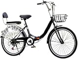 Faltbares Fahrrad für Erwachsene mit Faltrad aus Kohlenstoffstahl, Mehrfarbig, 20–26 Zoll