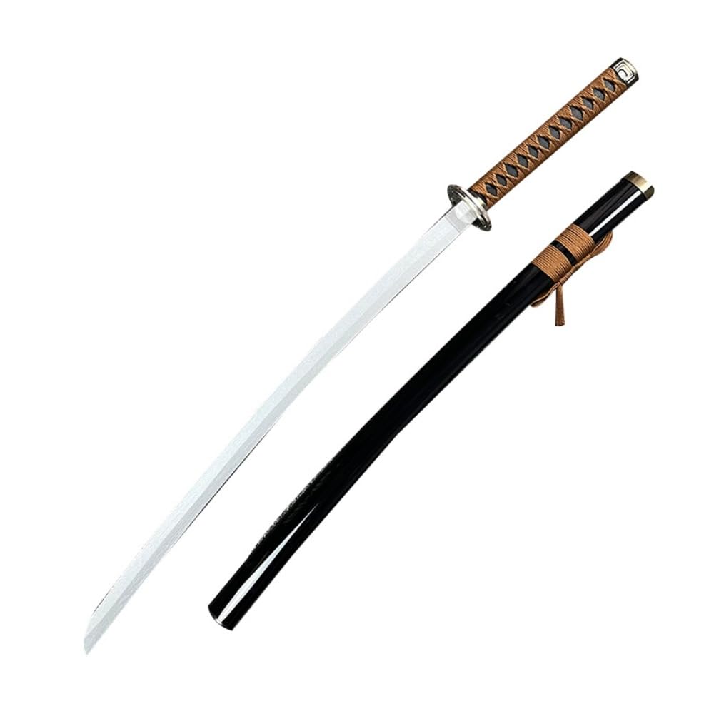 Amazon | WOLKKAM鞘付き木製刀、ビンテージサムライ刀、居合刀、軽量
