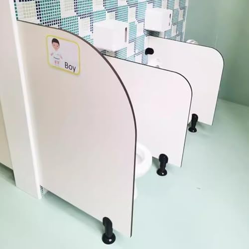 Cartoon Urinal Partition - Sanitary Privacy Screen for School Restrooms, Ideal for Kids' Toilet Privacy Solutions