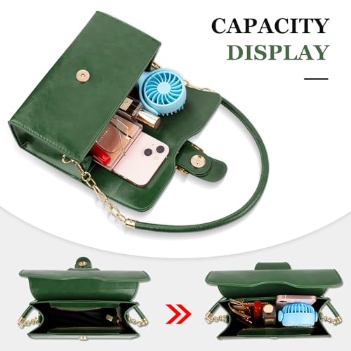 Image of Shoulder Bag for Women, Vegan Leather Classic Crossbody Purses Handbags, Trendy Hobo Bag Tote Purses for Women