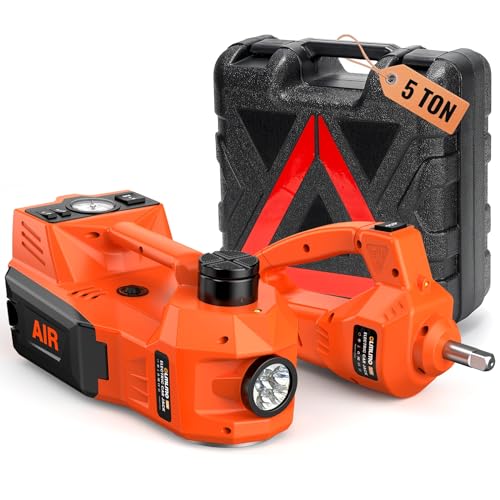 Olmlmo ELECTRIC CAR JACK-A Car Jack, 5 Ton (11023 Lbs) 12V Hydraulic Car Jack Kit cover
